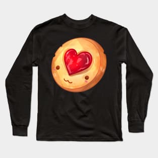 Jam Thumbprint Cookie Long Sleeve T-Shirt